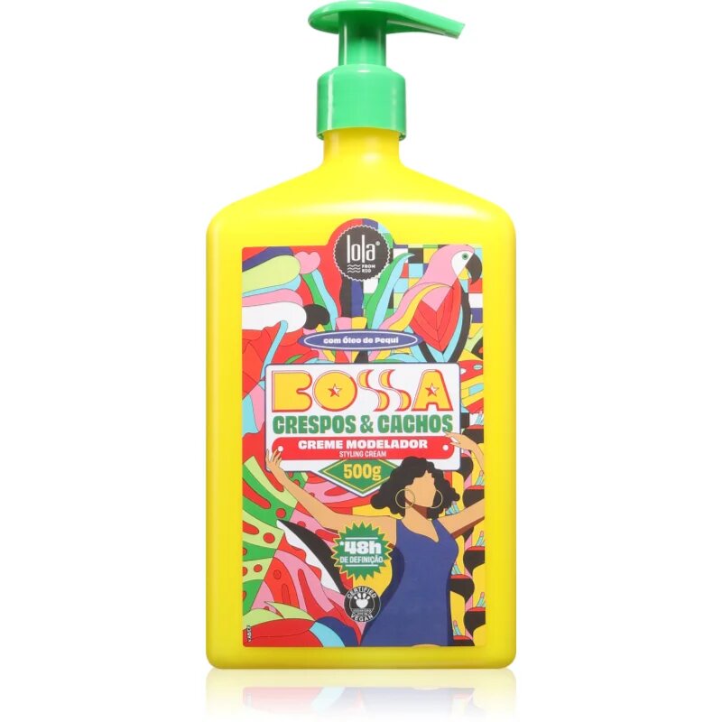 Lola Cosmetics Bossa stiling krema za kodraste lase 500 g