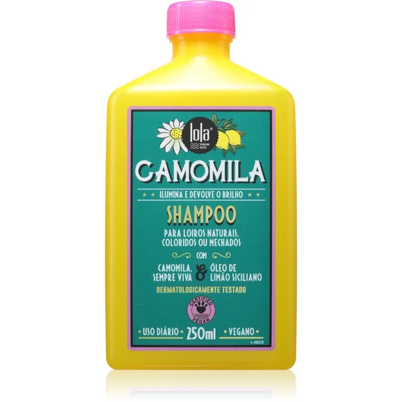 Lola Cosmetics Camomila šampon za dnevno uporabo 250 ml