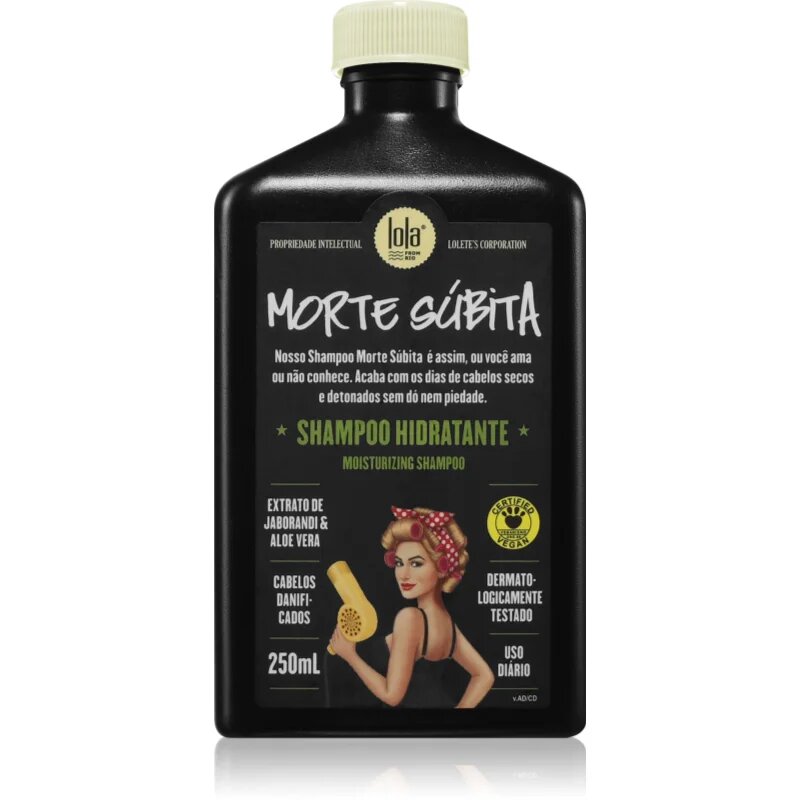 Lola Cosmetics Morte Súbita Shampoo vlažilni šampon 250 g
