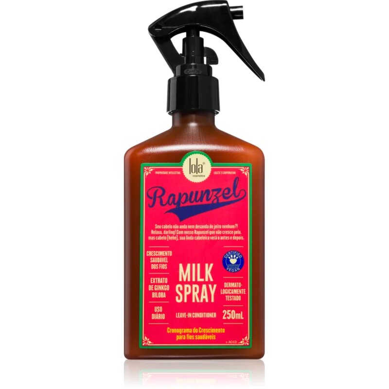Lola Cosmetics Rapunzel Milk balzam za poškodovane in krhke lase 250 ml