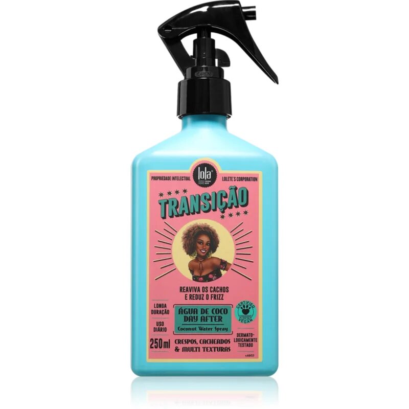 Lola Cosmetics Transição vlažilno pršilo za kodraste lase 250 ml
