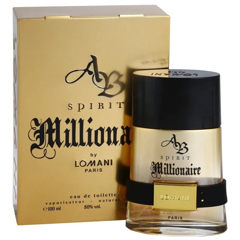 Lomani AB Spirit Millionaire toaletna voda za moške 100 ml