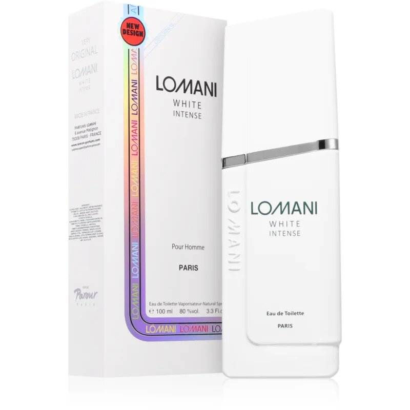 Lomani White Intense toaletna voda za moške 100 ml