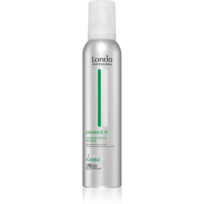 Londa Professional Enhance it Flexible Hold Mousse pena za lase za volumen 200 ml