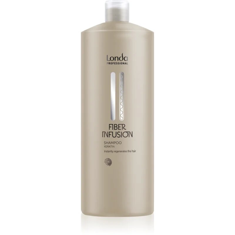 Londa Professional Fiber Infusion Shampoo nežni šampon za poškodovane in barvane lase 1000 ml