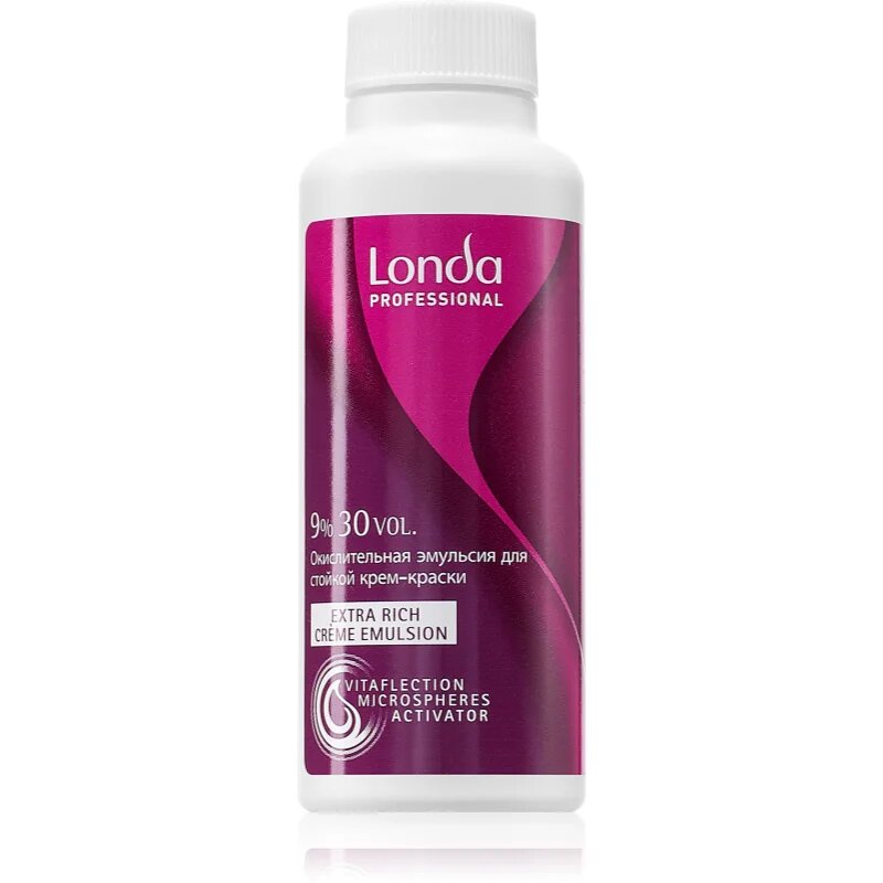 Londa Professional Permanent Color oksidacijska emulzija za vse tipe las 9 % / 30 Vol. 60 ml