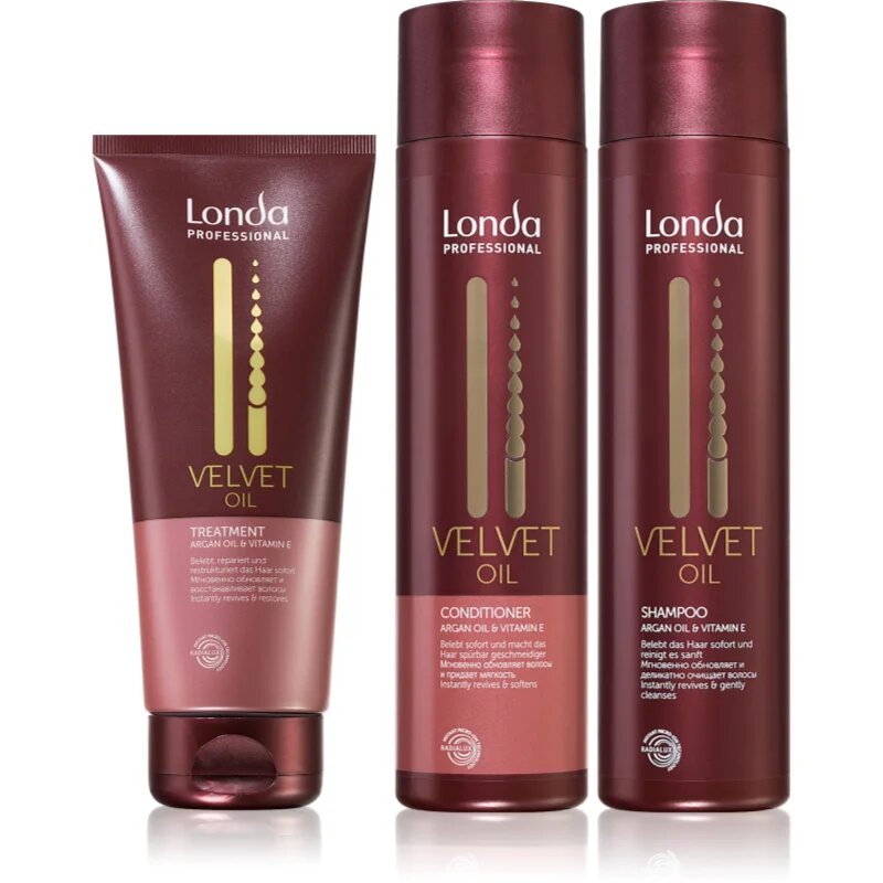 Londa Professional Velvet Oil Set set za poškodovane lase