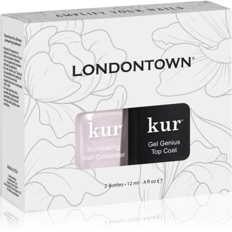 LONDONTOWN Conceal + Go Pink set lakov za nohte