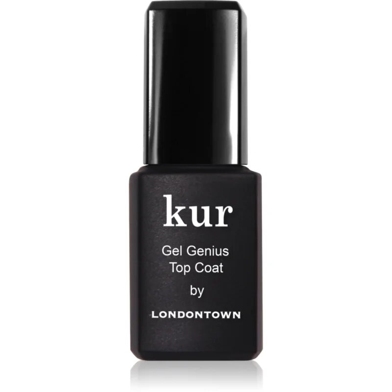LONDONTOWN Kur Gel Genius Top Coat nadlak za nohte brez uporabe UV- ali LED-svetilke 12 ml