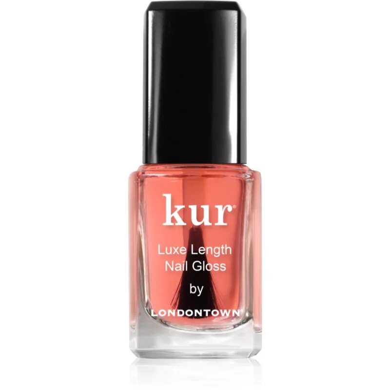 LONDONTOWN Kur Luxe Length Nail Gloss krepilni lak za šibke in poškodovane nohte 12 ml