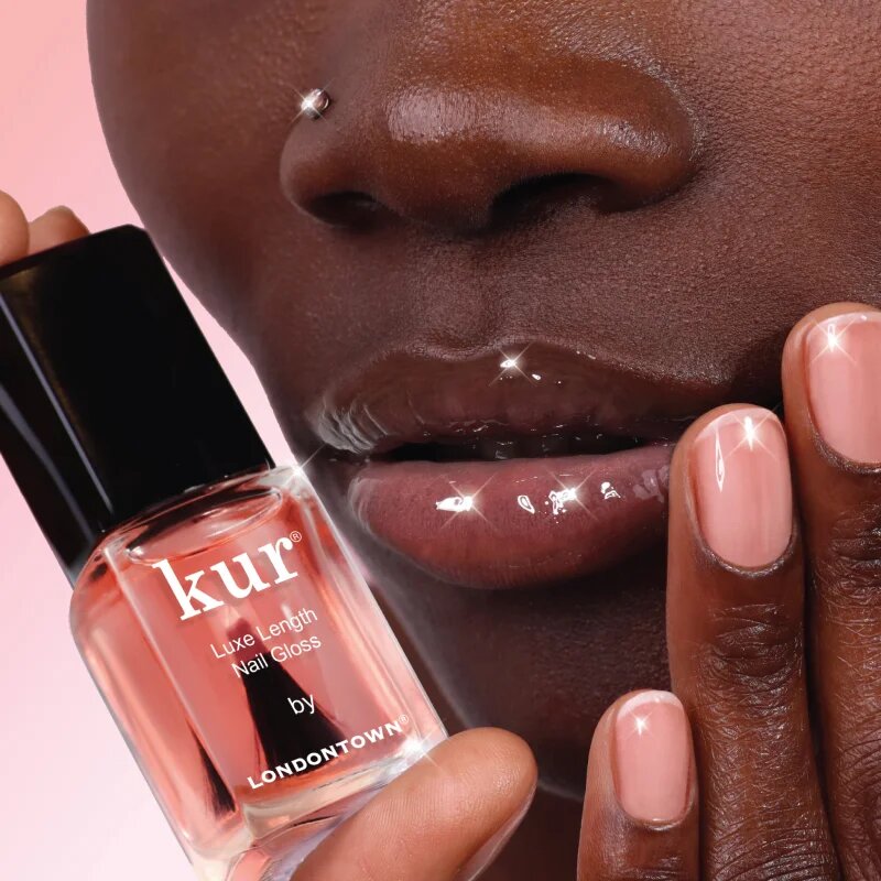 LONDONTOWN Kur Luxe Length Nail Gloss krepilni lak za šibke in poškodovane nohte 12 ml