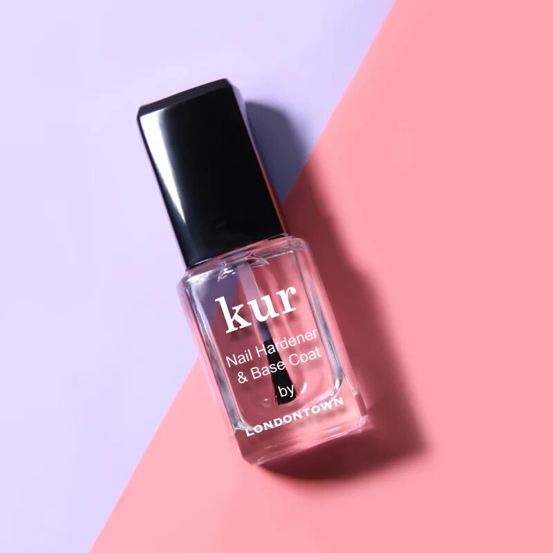 LONDONTOWN Kur Nail Hardener & Base Coat podlaga za lak 12 ml