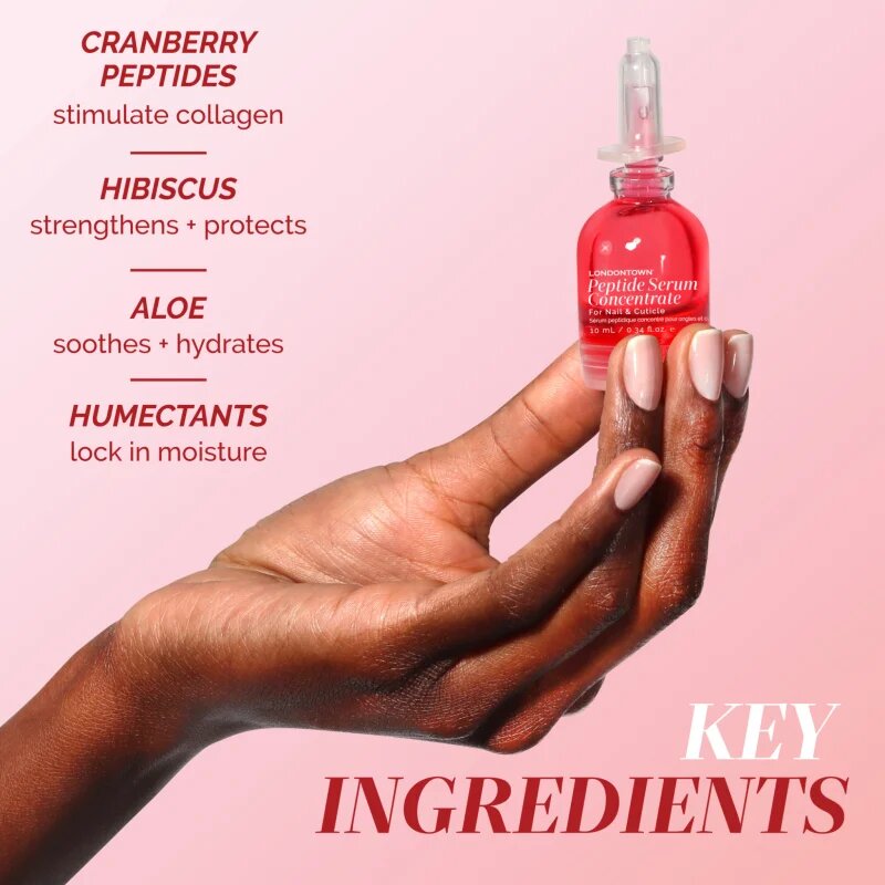 LONDONTOWN Kur Peptide Serum Concentrate regeneracijski serum za nohte in obnohtno kožo 10 ml