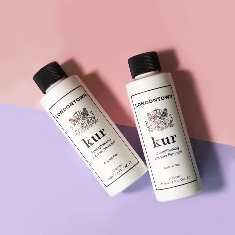 LONDONTOWN Kur Strengthening Lacquer Remover odstranjevalec laka za nohte 118 ml