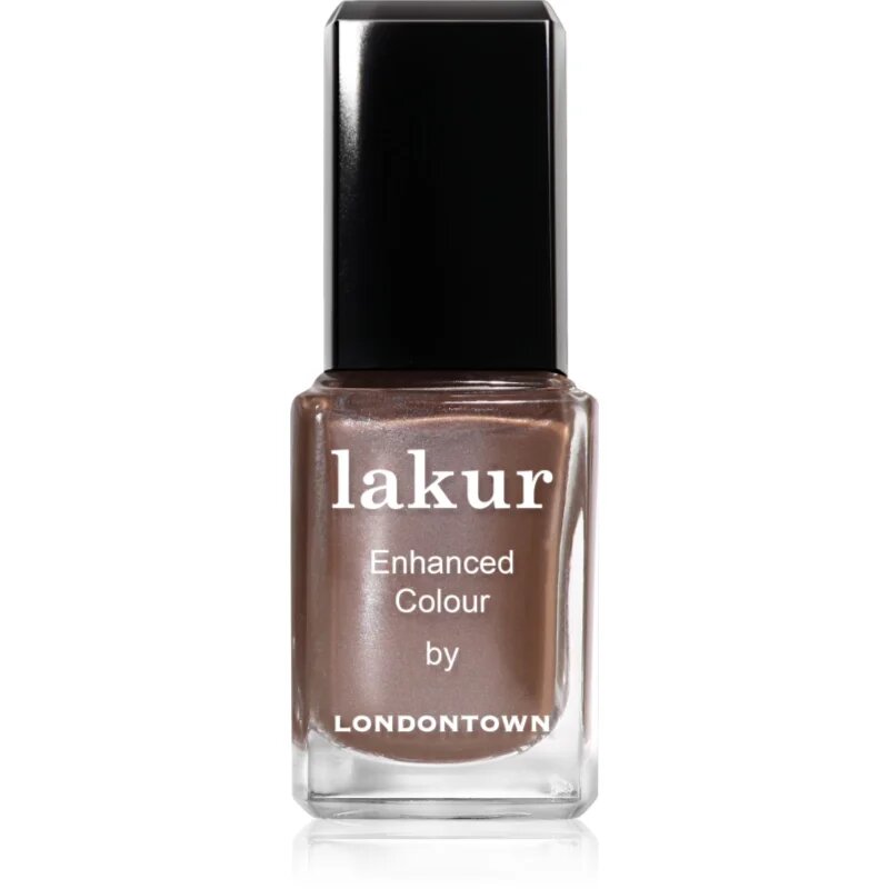 LONDONTOWN Lakur dolgoobstojen lak za nohte odtenek Affogato 12 ml