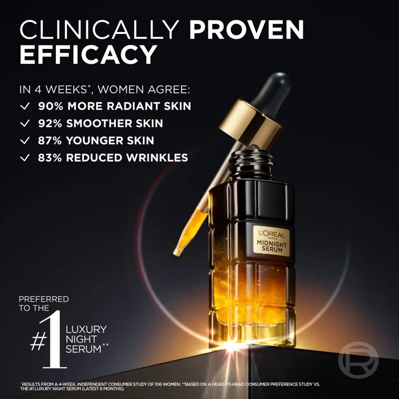 L’Oréal Paris Age Perfect Cell Renew Midnight regeneracijski serum za obraz 30 ml