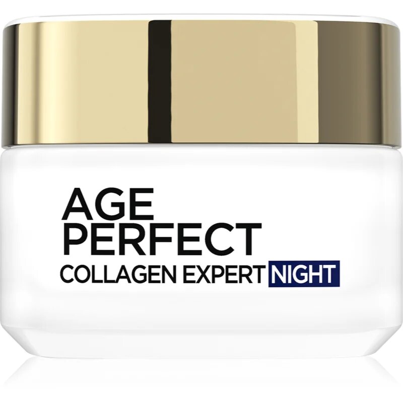 L’Oréal Paris Age Perfect Collagen Expert Night nočna pomlajevalna krema za zrelo kožo 50 ml