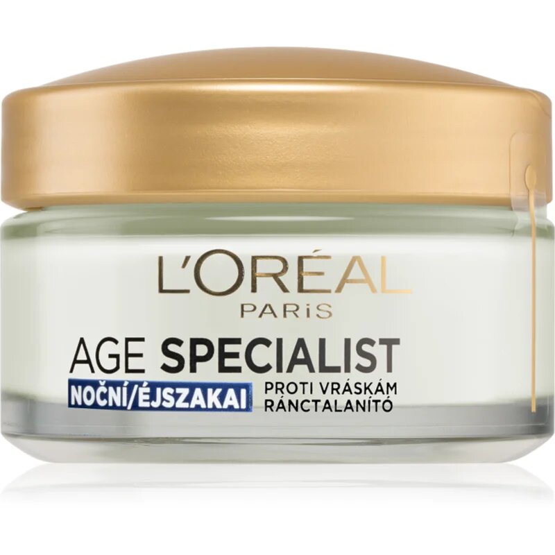 L’Oréal Paris Age Specialist 45+ nočna krema proti gubam 50 ml