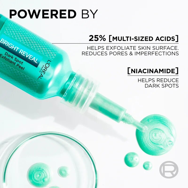 L’Oréal Paris Bright Reveal eksfoliacijski piling serum proti pigmentnim madežem 25 ml