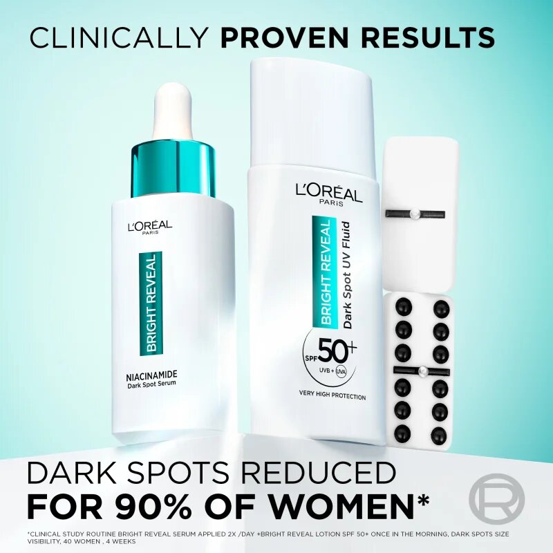 L’Oréal Paris Bright Reveal nega proti pigmentnim madežem ugodno pakiranje