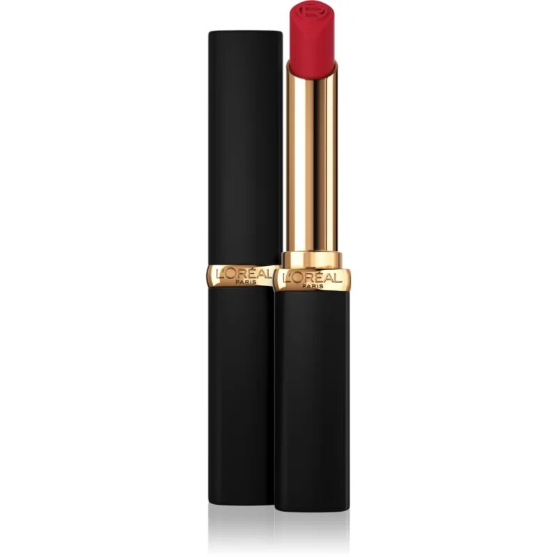 L’Oréal Paris Color Riche Intense Volume Matte Colors of Worth mat vlažilna šminka odtenek Le Rouge Confident 1.8 g