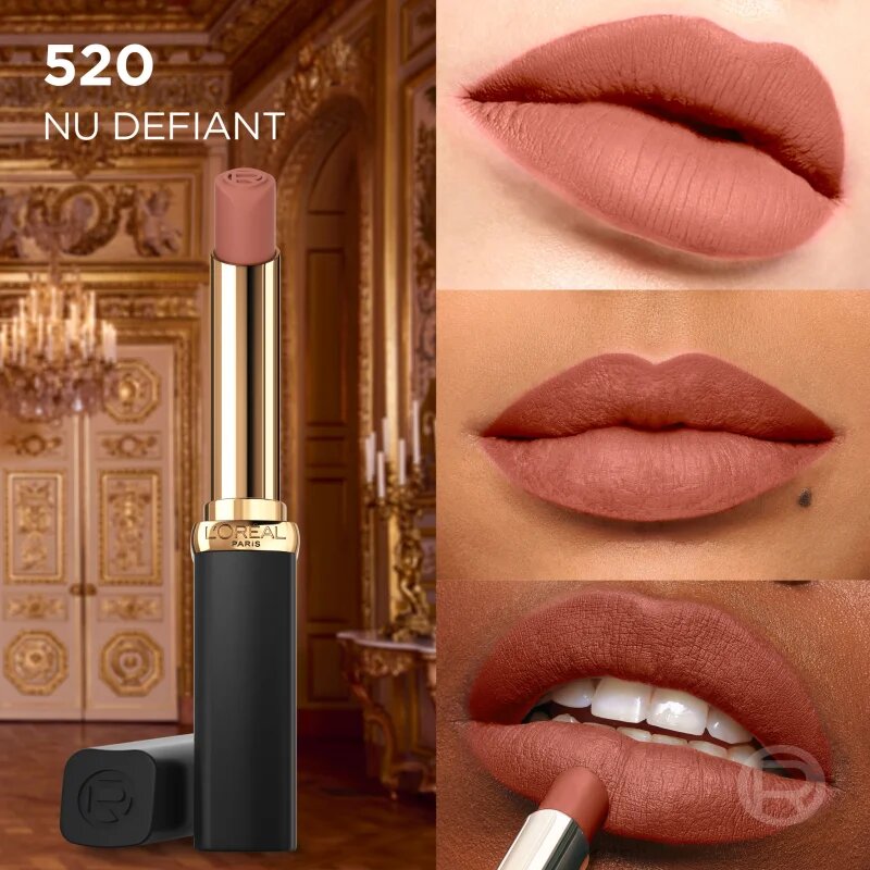 L’Oréal Paris Color Riche Intense Volume Matte dolgoobstojna šminka z mat učinkom 520 NU DEFIANT 1 kos
