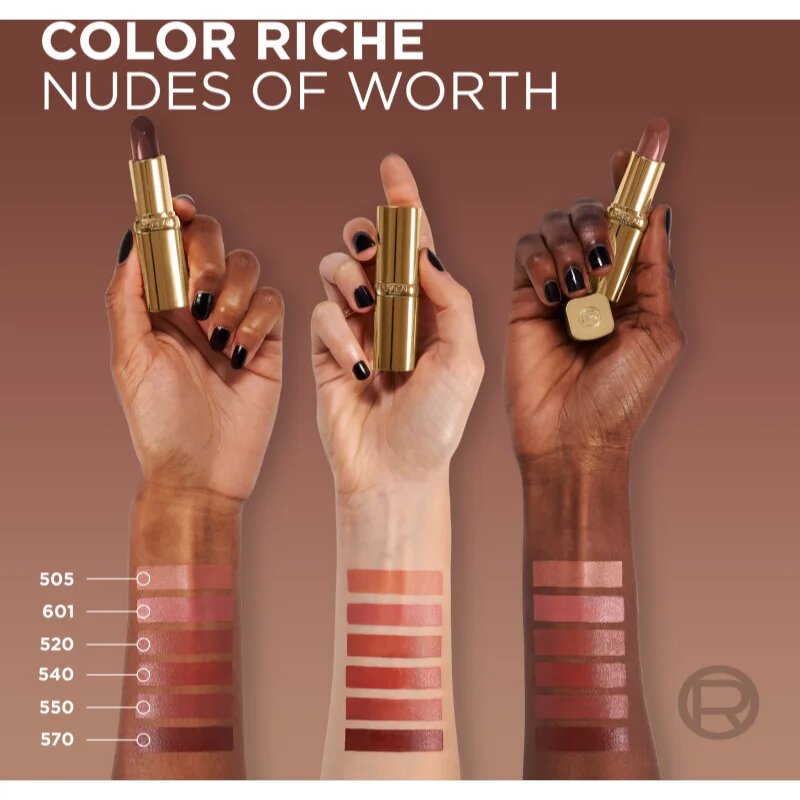 L’Oréal Paris Color Riche satenasta šminka z vlažilnim učinkom odtenek 540 NU UNSTOPPABLE 4.7 g