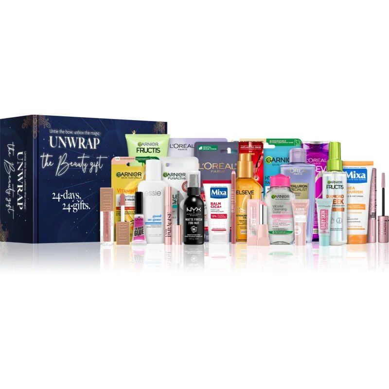 L’Oréal Paris DIY Advent Calendar Unwrap the Beauty Gift adventni koledar