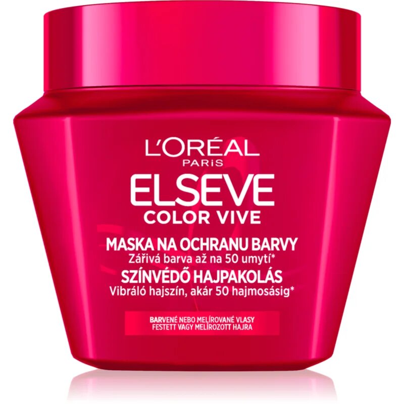 L’Oréal Paris Elseve Color-Vive maska za barvane lase 300 ml