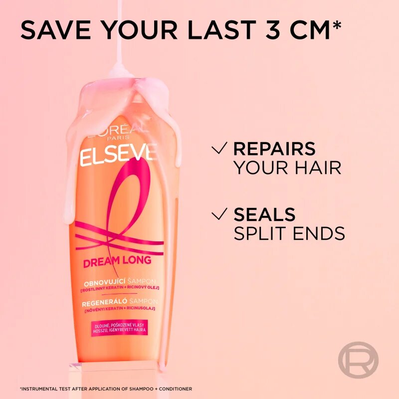 L’Oréal Paris Elseve Dream Long obnovitveni šampon 400 ml