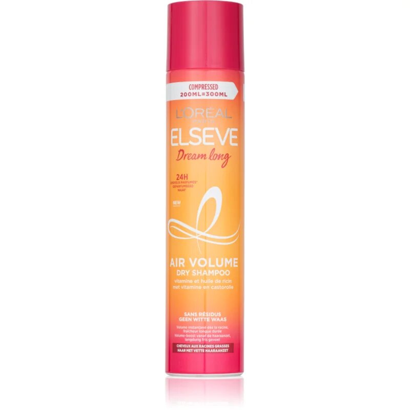 L’Oréal Paris Elseve Dream Long suhi šampon za volumen las ki ne pušča belih sledi 200 ml