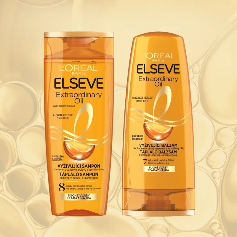 L’Oréal Paris Elseve Extraordinary Oil balzam za suhe lase 200 ml