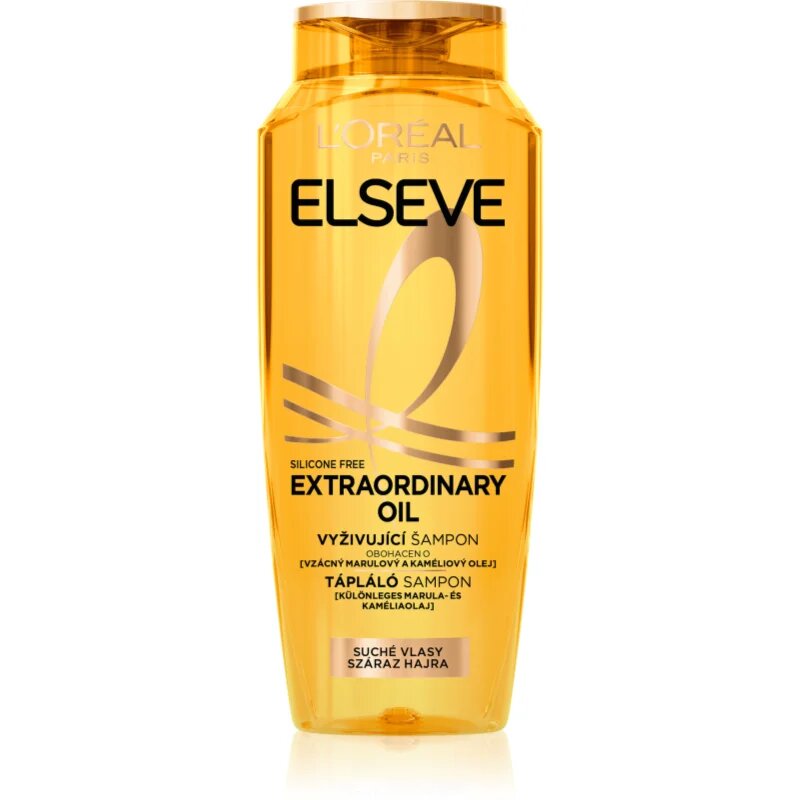 L’Oréal Paris Elseve Extraordinary Oil hranilni šampon za suhe lase 400 ml