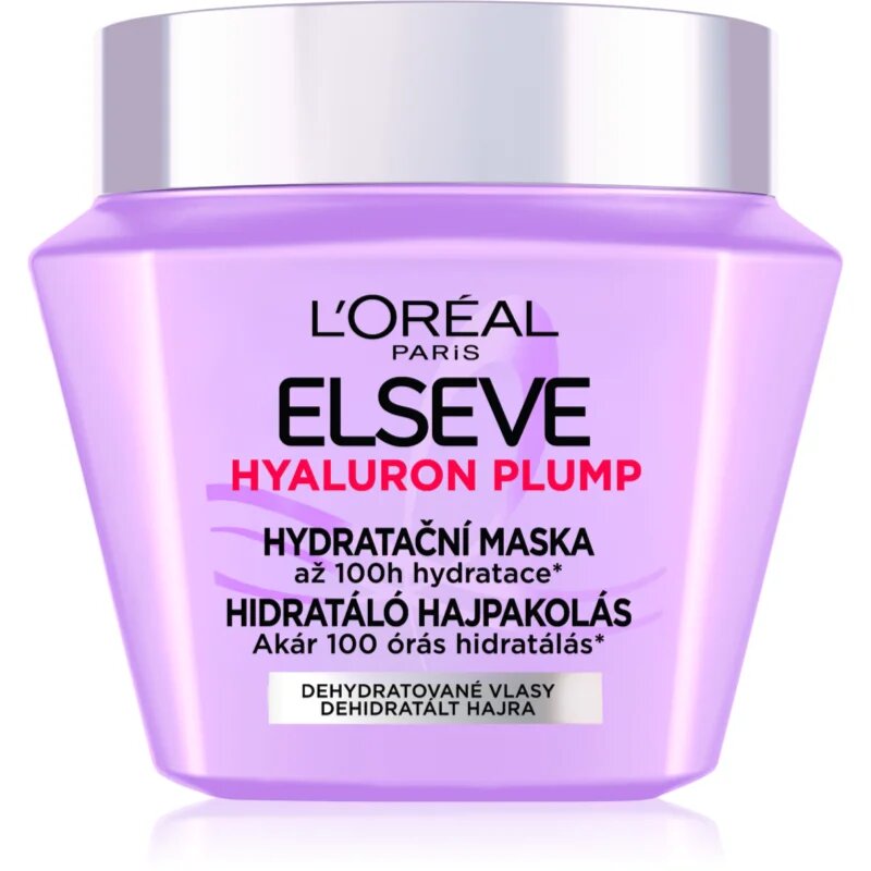 L’Oréal Paris Elseve Hyaluron Plump maska za lase s hialuronsko kislino 300 ml
