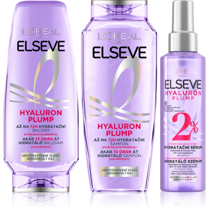 L’Oréal Paris Elseve Hyaluron Plump set za lase