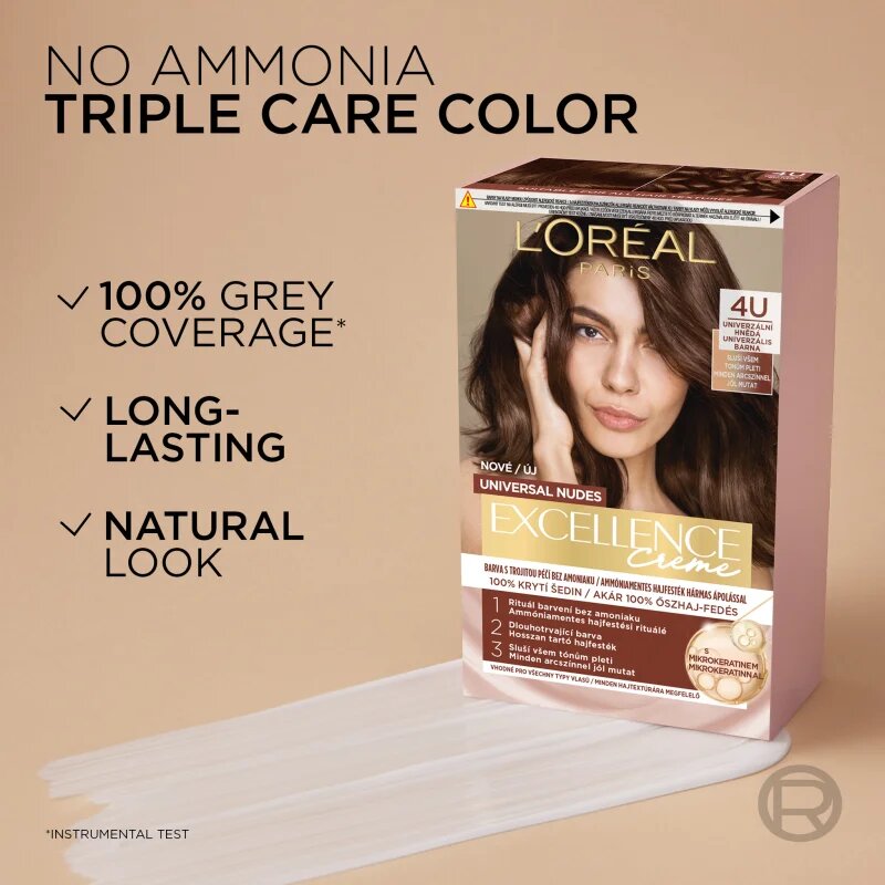 L’Oréal Paris Excellence Universal Nudes permanentna barva za lase odtenek 9U 1 kos