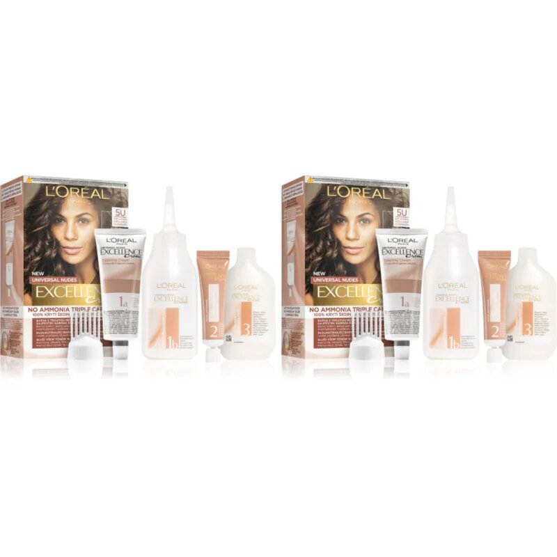 L’Oréal Paris Excellence Universal Nudes set odtenek 5U