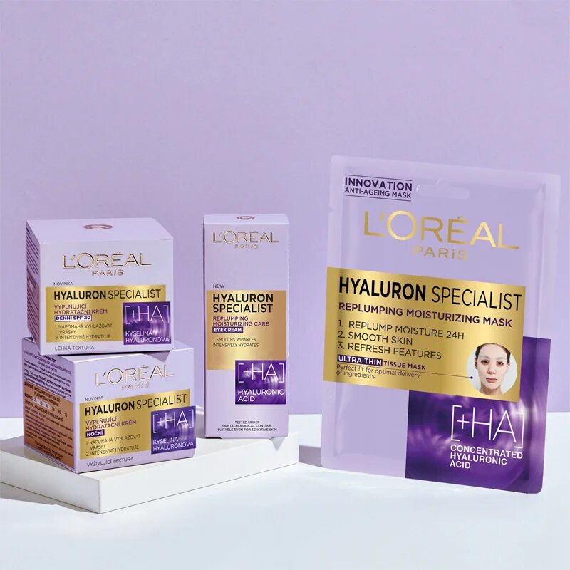 L’Oréal Paris Hyaluron Specialist maska iz platna 28 g