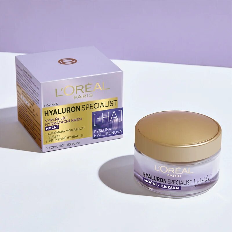 L’Oréal Paris Hyaluron Specialist nočna krema za polnjenje gub 50 ml