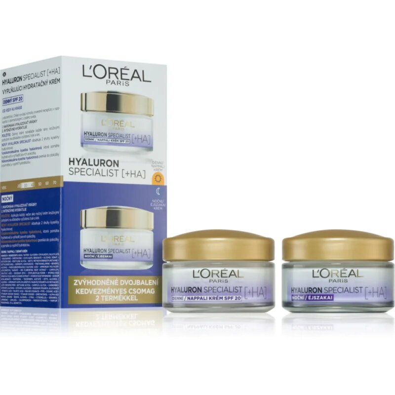 L’Oréal Paris Hyaluron Specialist set za dan in noč