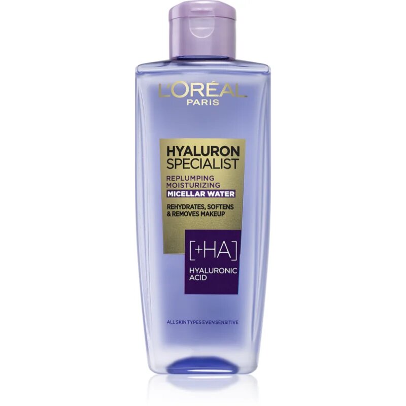 L’Oréal Paris Hyaluron Specialist vlažilna micelarna voda s hialuronsko kislino 200 ml