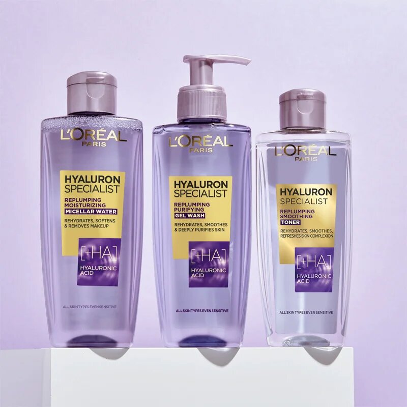 L’Oréal Paris Hyaluron Specialist vlažilna micelarna voda s hialuronsko kislino 200 ml