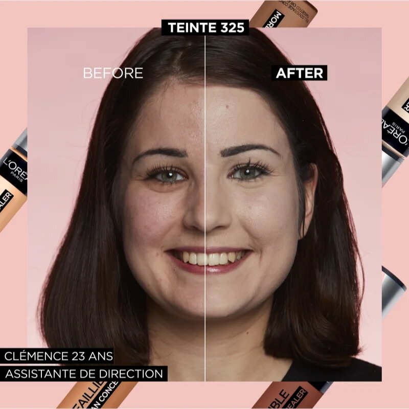 L’Oréal Paris Infaillible 24h More Than Concealer prekrivni korektor z mat učinkom odtenek 325 Bisque / Cool Rosé 11 ml