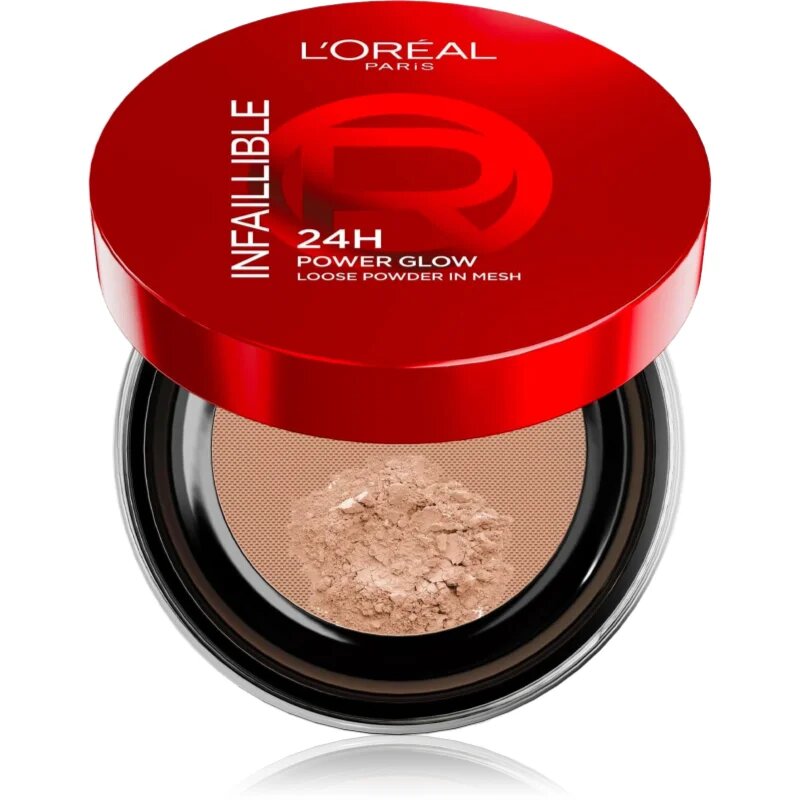L’Oréal Paris Infaillible 24H Power Glow posvetlitveni puder v prahu odtenek Medium 10 g