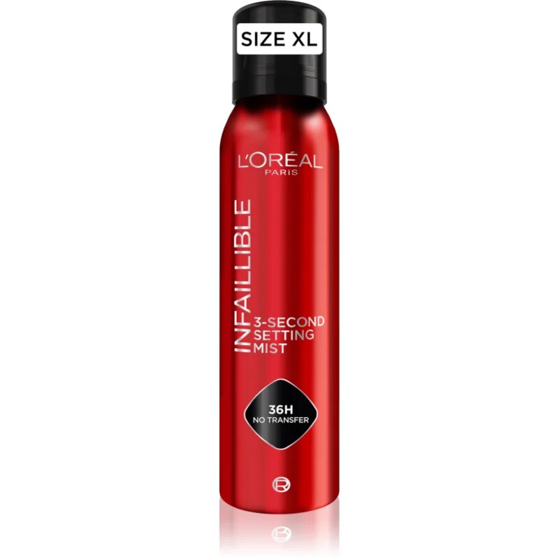 L’Oréal Paris Infaillible 36H pršilo za fiksiranje make-upa 150 ml