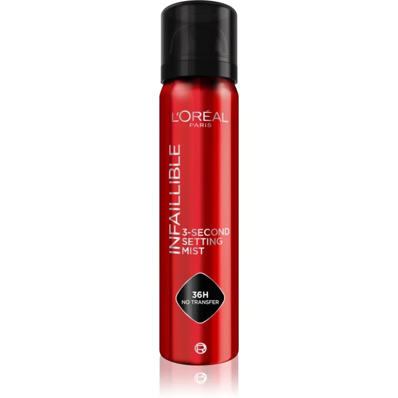 L’Oréal Paris Infaillible 36H pršilo za fiksiranje make-upa 75 ml