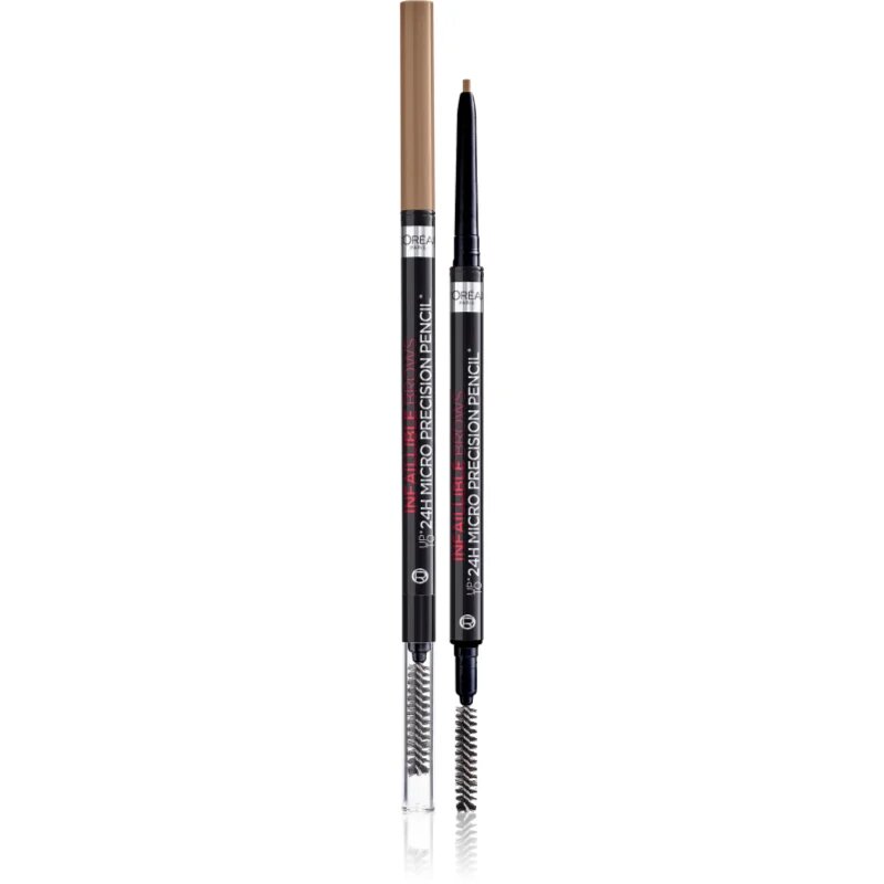 L’Oréal Paris Infaillible Brows svinčnik za obrvi odtenek 8.0 Light Cool Blonde 12 g