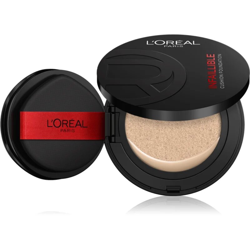 L’Oréal Paris Infaillible Cushion Foundation dolgoobstojni kompaktni puder odtenek W120 11 g