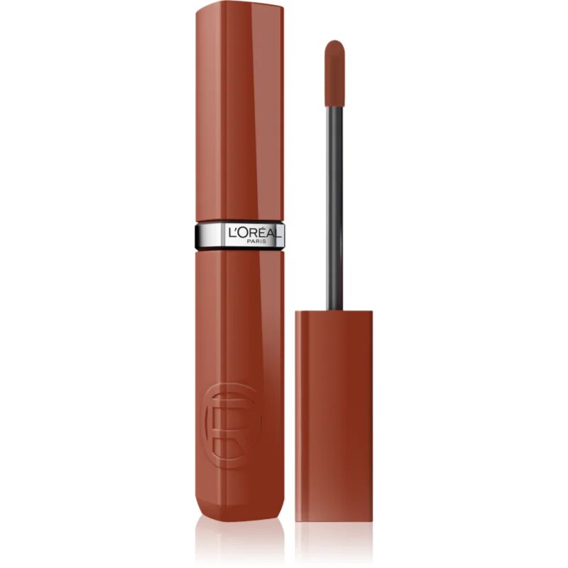L’Oréal Paris Infaillible Laque Resistance dolgoobstojna tekoča šminka ki dodaja hidracijo in sijaj odtenek 223 Toasted Beige 4.3 ml