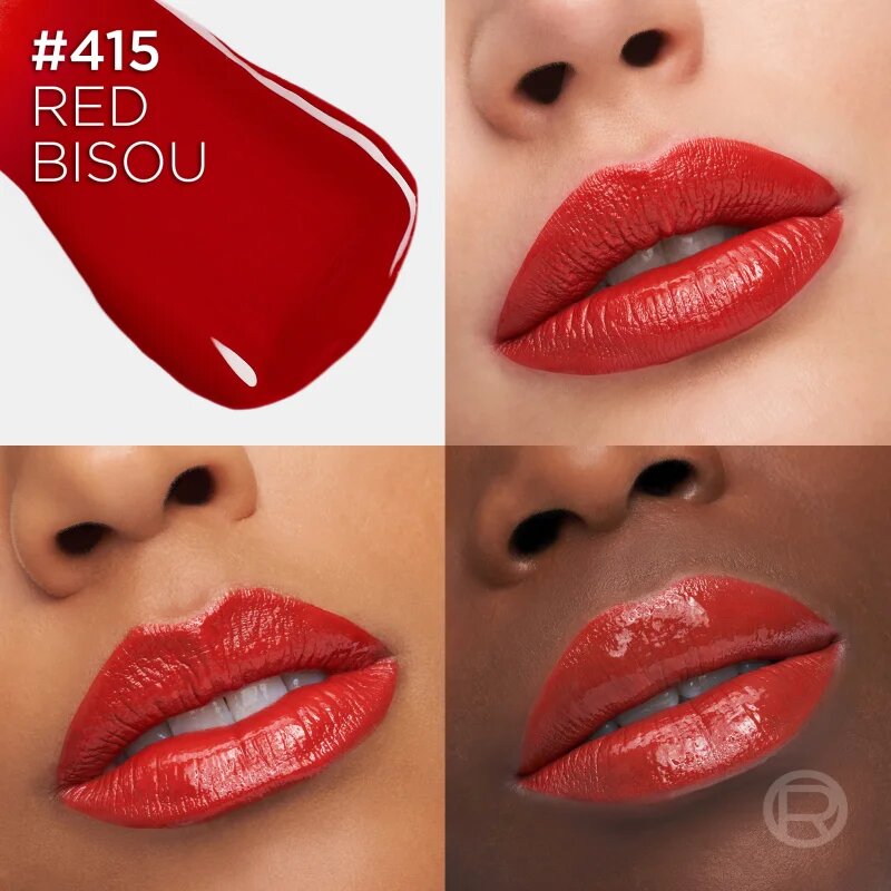 L’Oréal Paris Infaillible Laque Resistance dolgoobstojna tekoča šminka ki dodaja hidracijo in sijaj odtenek 415 Red Bisou 4.3 ml